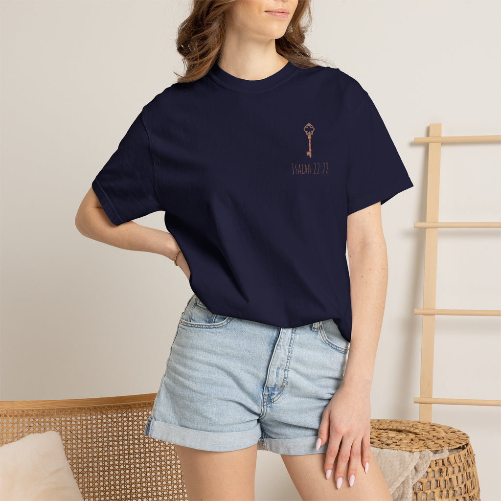Isaiah 22:22 Key Graphic T-Shirt