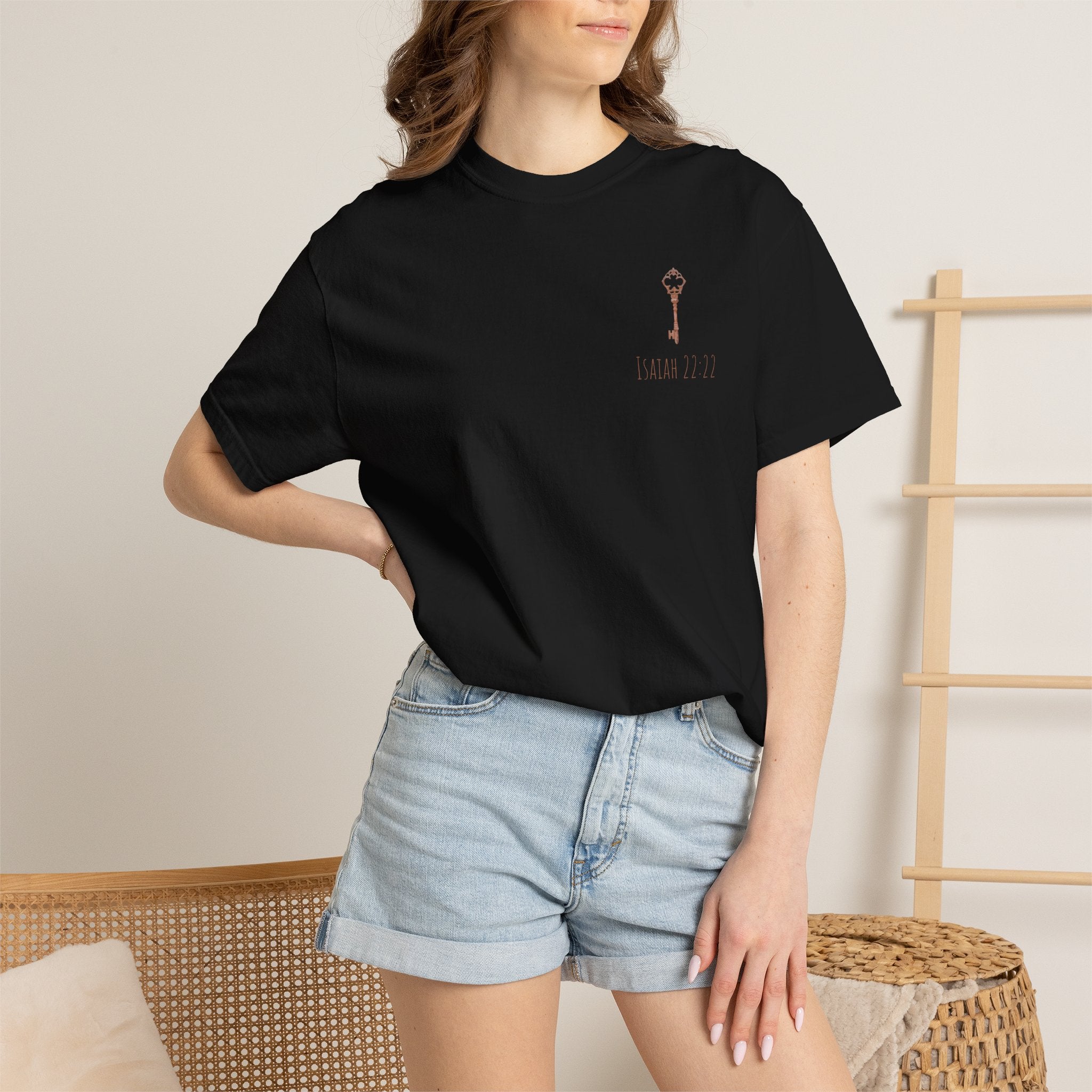 Isaiah 22:22 Key Graphic T-Shirt