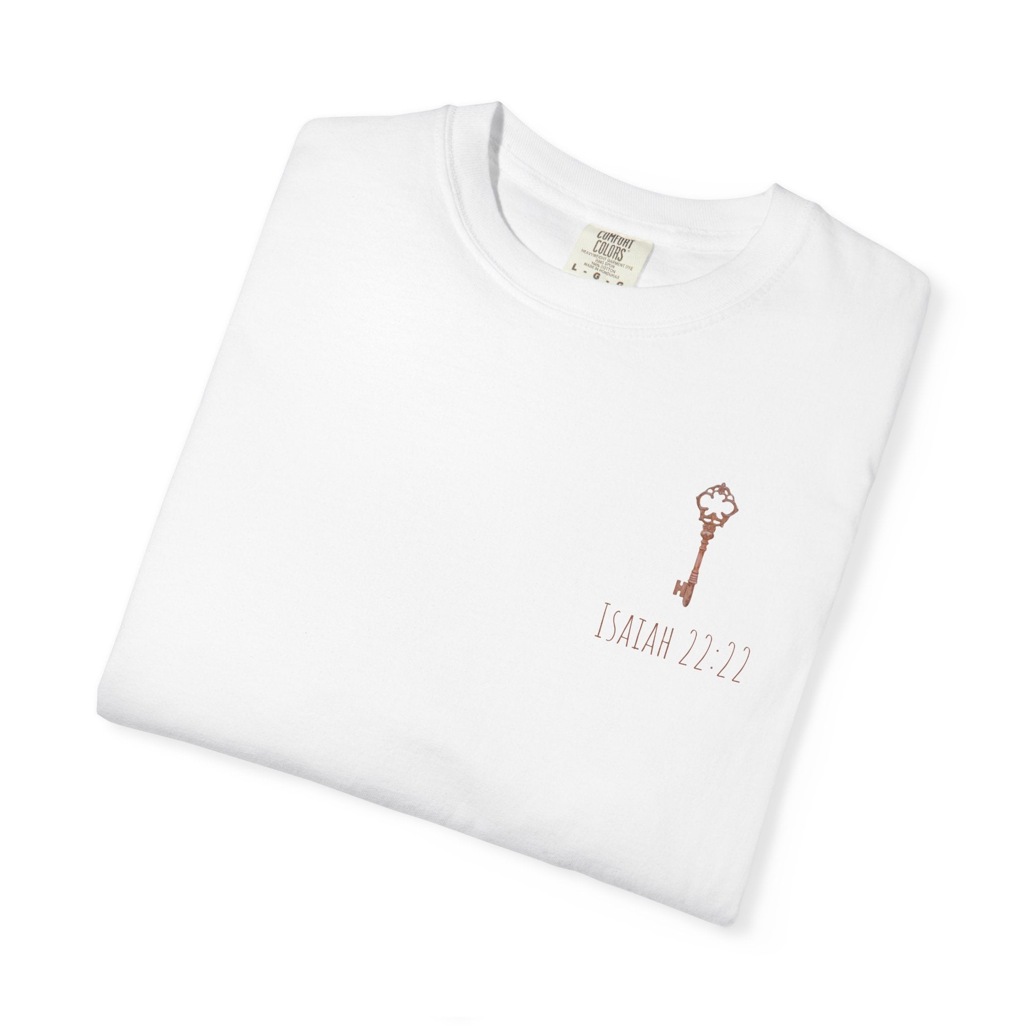 Isaiah 22:22 Key Graphic T-Shirt