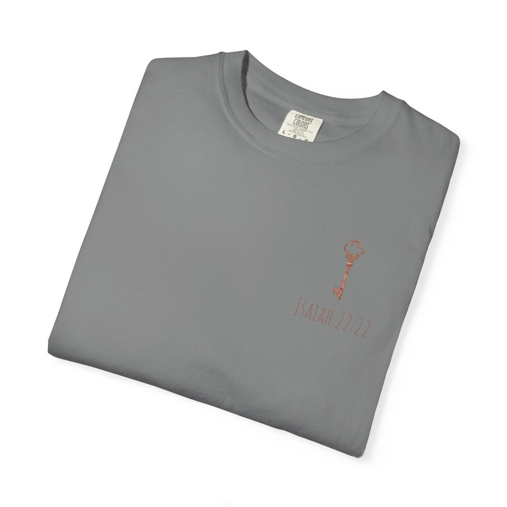 Isaiah 22:22 Key Graphic T-Shirt
