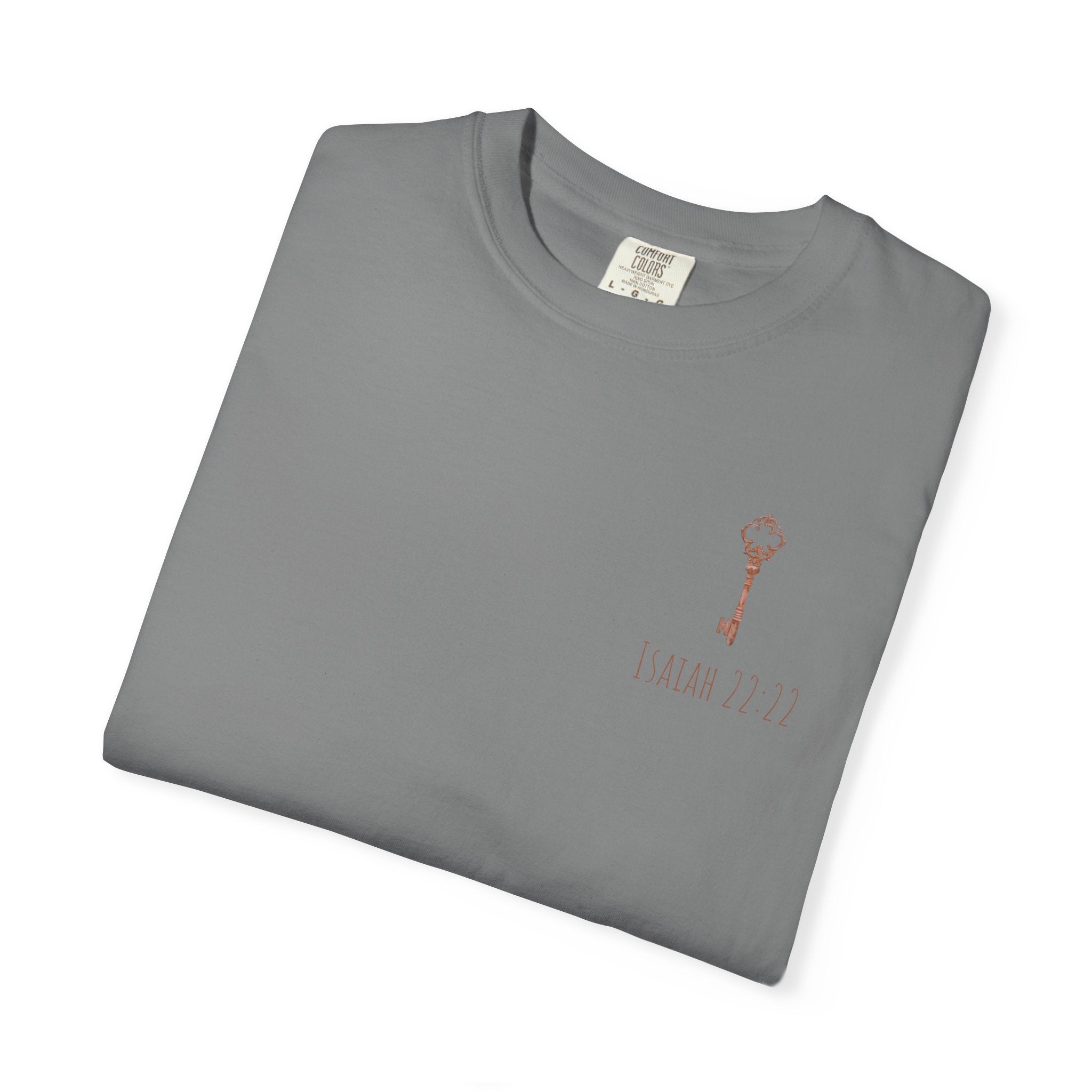 Isaiah 22:22 Key Graphic T-Shirt