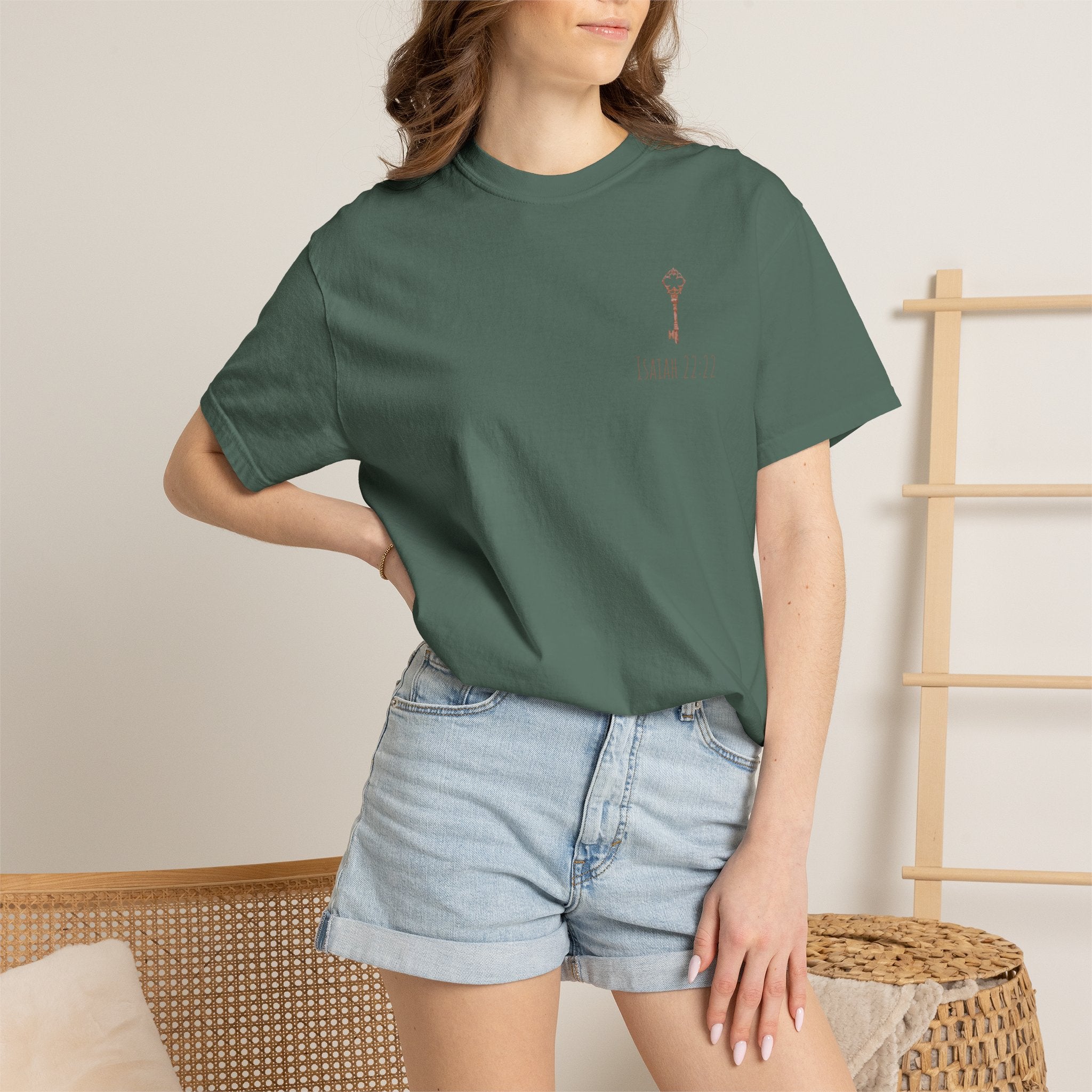 Isaiah 22:22 Key Graphic T-Shirt