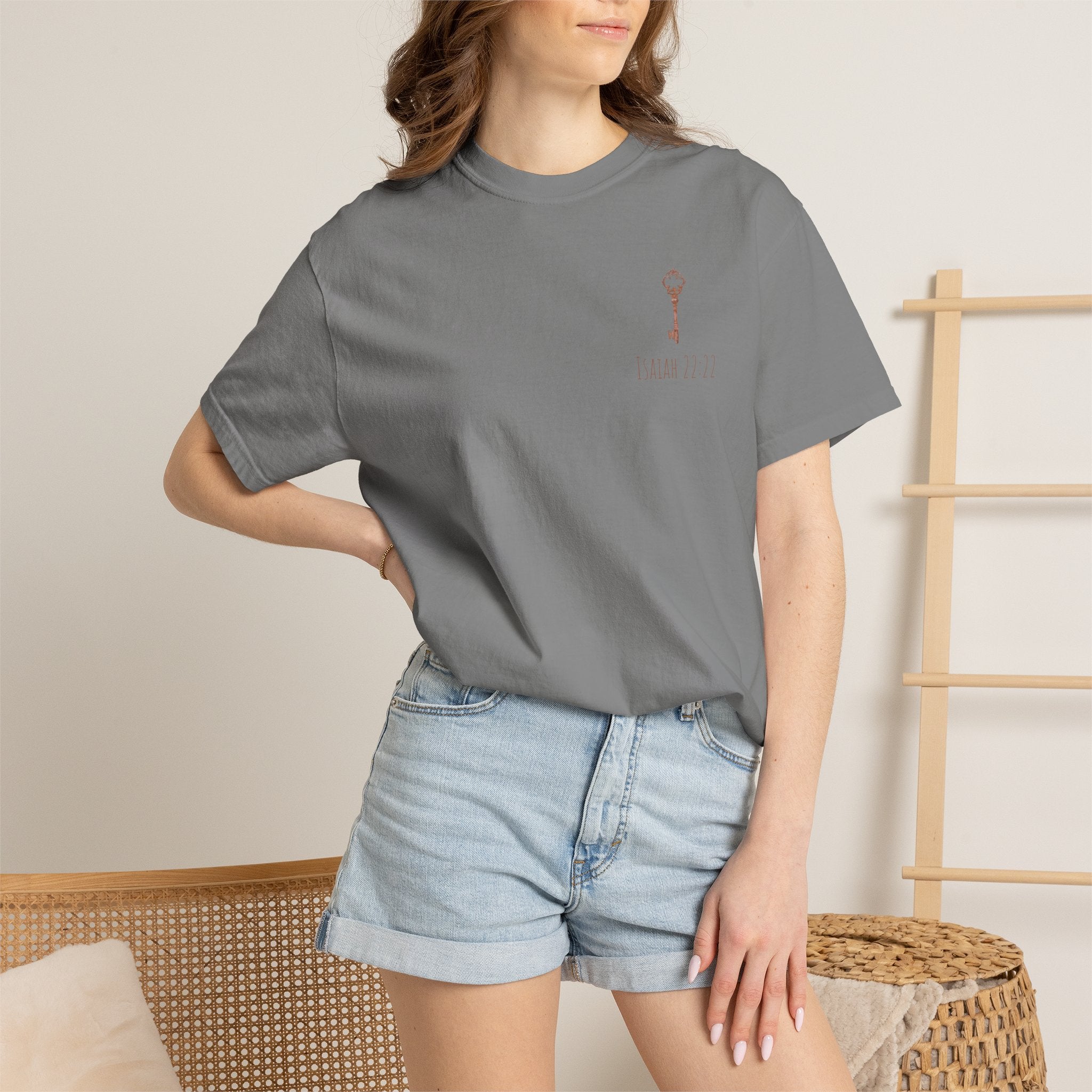 Isaiah 22:22 Key Graphic T-Shirt