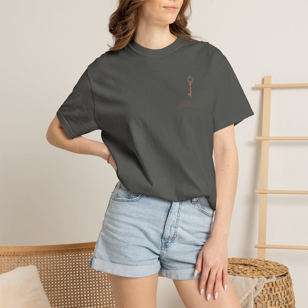 Isaiah 22:22 Key Graphic T-Shirt